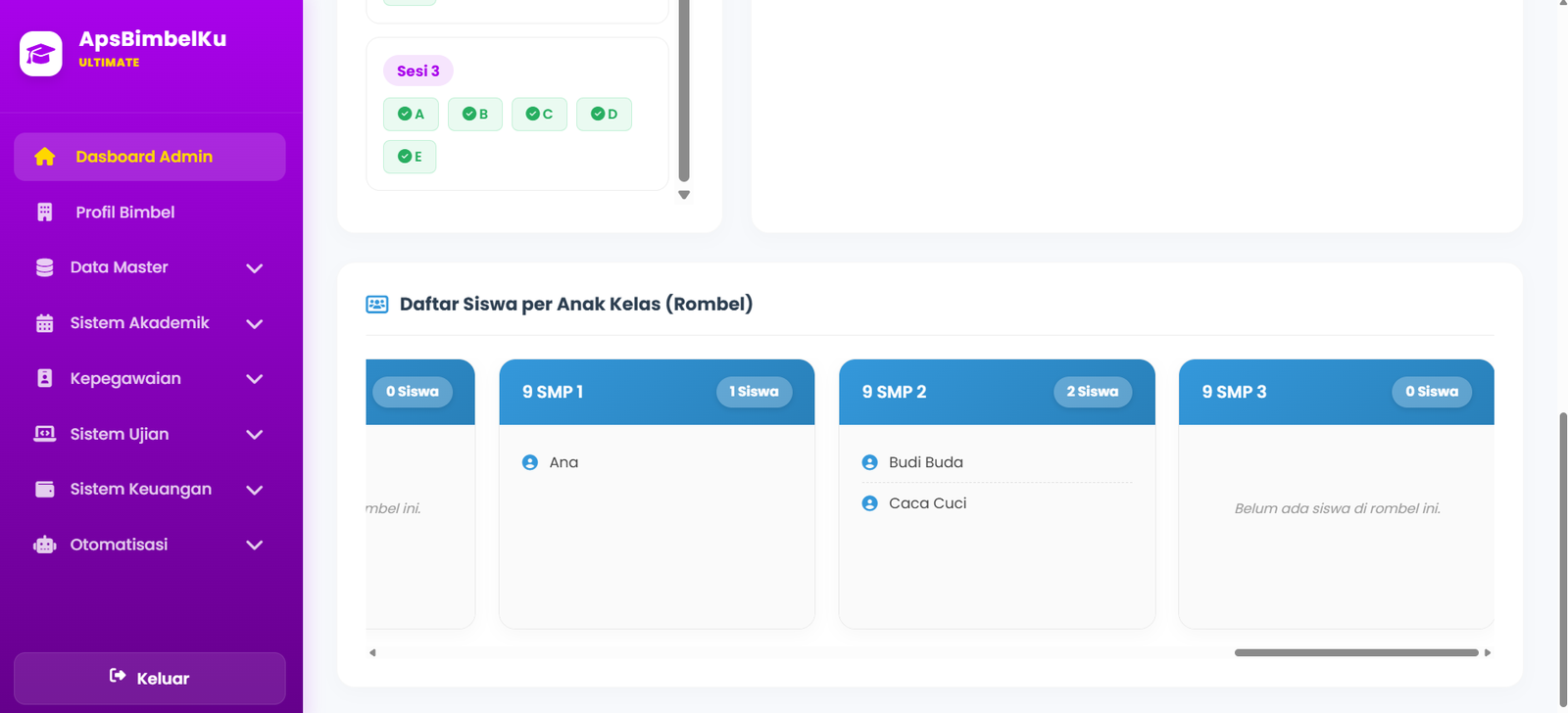 Dashboard Admin 3